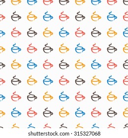 Seamless Coffee Pattern