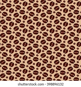 Seamless coffee pattern. Design for cards, wallpaper, posters, clothes. Vector illustration