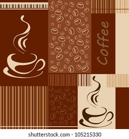 Seamless coffee patterns