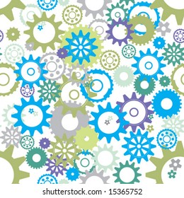 Seamless cogs background