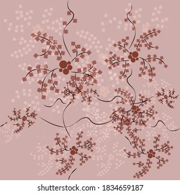 seamless color backdrop with a delicate pattern