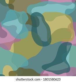 Imagen de fondo de color sin brillo compuesta por elementos multicolores de forma indeterminada.