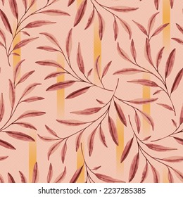  seamless  color full  leaf ajrakh  bunch pattern  background design