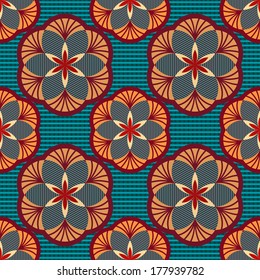 Flores geométricas de color sin brillo patrón de papel tapiz vectorial.
