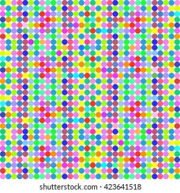 Seamless color geometric pattern. Vector illustration