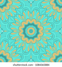 Seamless color lace floral background. decorative texture for wallpaper, invitation. Vector illustration.