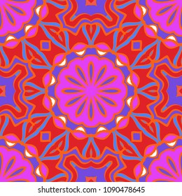 Seamless color lace floral background. decorative texture for wallpaper, invitation. Vector illustration.