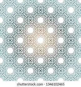 Seamless Color Modern Pattern. Art-Deco Geometric Background. Graphic Design. Vector Illustration