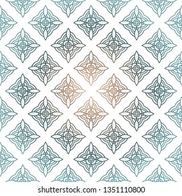 Seamless Color Modern Pattern. Art-Deco Geometric Background. Graphic Design. Vector Illustration