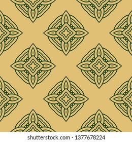 Seamless Color Modern Pattern. Art-Deco Geometric Background. Graphic Design. Vector Illustration