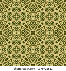 Seamless Color Modern Pattern. Art-Deco Geometric Background. Graphic Design. Vector Illustration
