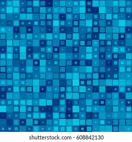 Seamless color mosaic background. Vector illustration.