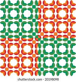 seamless color pattern