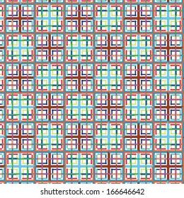 Seamless color pattern background, Vector illustration.