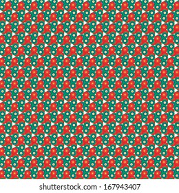 Seamless color pattern background, Vector illustration. 