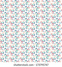 Seamless color pattern background, Vector illustration. 