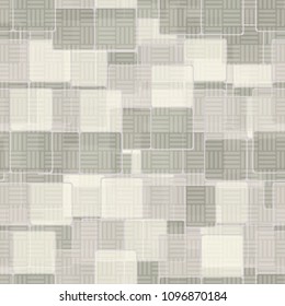 Seamless color pattern consisting of squares. Chaos of multi-colored elements. Camouflage texture.