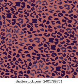 seamless color pattern in the form of leopard print in beige and brown colors for printing on fabrics and packaging, as well as for interior decoratio