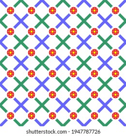 seamless color pattern illustration use in all types of textile industires and print industries