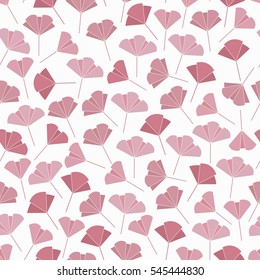 Seamless color pattern. Vector illustration with small flower blossoms