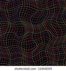 Seamless color plaid lines background. Vector illustration