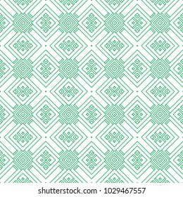 Seamless Color Retro Pattern Background. Vector Ornament