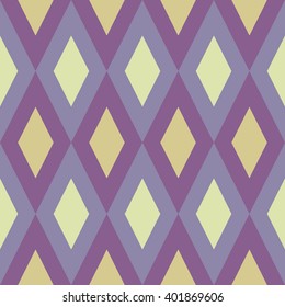 Seamless color vector geometric pattern