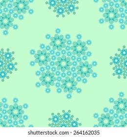 seamless colored abstract art pattern