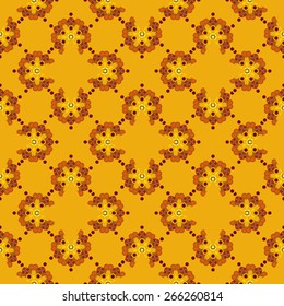 seamless colored abstract art pattern
