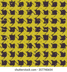 Seamless colored decorative grunge pattern. Vector illustration
