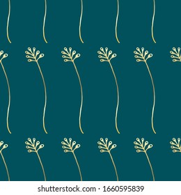 seamless colored floral vector pattern background