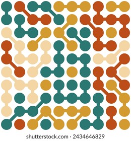 Seamless colored geometric pattern. Background for design and creativity, textures, covers, packaging, interior, prints and creative ideas
