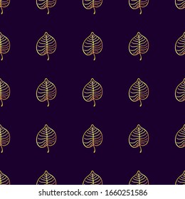seamless colored herbal vector pattern