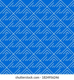 Seamless Colored Lines Modern Design For Fabric, Textile Print Vector Illustration
