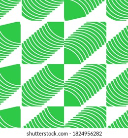 Seamless Colored Lines Modern Design For Fabric, Textile Print Vector Illustration
