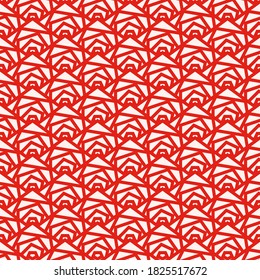 Seamless Colored Lines Modern Design For Fabric, Textile Print Vector Illustration