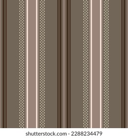 Patrón de color sin foco de la camisa de Boho a rayas. Diseño para textiles y gráficos de moda. Fondo rayado. Papel pintado moderno. Vector.