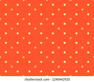 Seamless colored pattern. Dotted background. Abstract geometric wallpaper of the surface. Print for polygraphy, posters, t-shirts and textiles. Doodle for design. Vintage and retro style