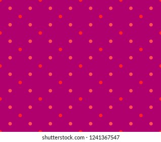 Seamless colored pattern. Dotted background. Abstract geometric wallpaper of the surface. Print for polygraphy, posters, t-shirts and textiles. Doodle for design. Vintage and retro style
