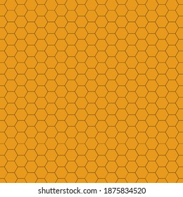 seamless colored pattern of polygons honeycomb