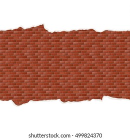 seamless colored stone wall background with broken plaster