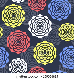 Seamless colorful abstract pattern