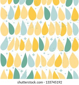Seamless colorful abstract retro background