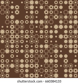 Seamless colorful abstract retro background