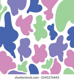 Seamless Colorful Abstract Vector Pattern