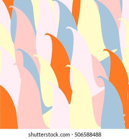 seamless colorful abstract waves pattern