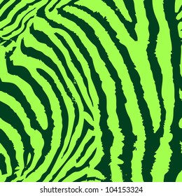 Seamless colorful animal skin texture of zebra