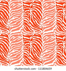 Seamless colorful animal skin texture of zebra