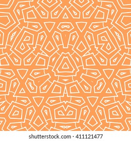 Seamless colorful aztec pattern