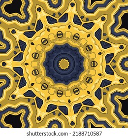 Seamless colorful aztec pattern, bright colors